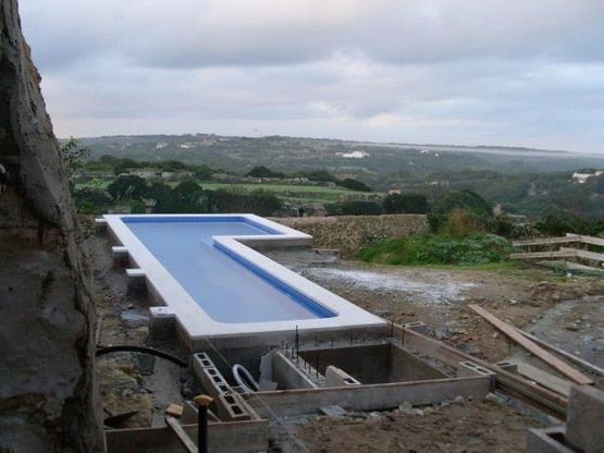 Obras Calan Busquets S.L. construcción de piscina